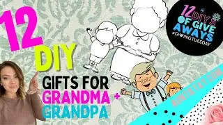 DIY Gift Ideas for Grandma and Grandpa with your Cricut