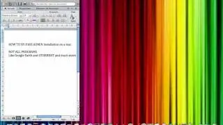 HOW TO BY-PASS ADMIN installation on a mac not all programs