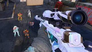 #1 Sniper vs 5 Legendary Sniper in Search and Destroy in COD Mobile!