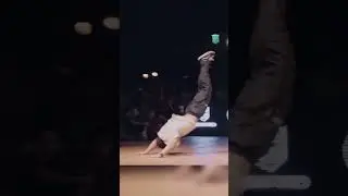 Bboy Issei исполняет трюк!