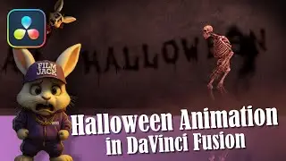 Spooky Halloween Animation in DaVinci Resolve — No Experience Needed!