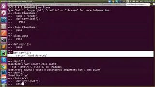 Learn Python Programming - Day 24 | class in Python | Methods and Variables | self an Introduction