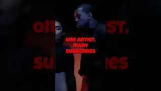 One artist, many genres | Kanye West #rap #kanyewest #hiphop