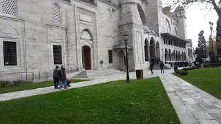 Süleymaniye Câmii 23.11.2018 cuma dış ezan okuyan Ali AĞCAKAYA
