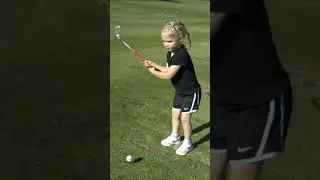 ⛳️🏌️‍♀️🏌️‍♂️Kids having so much fun playing golf!!! #golf #kidssong #kidsgolf