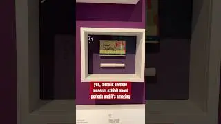 A museum exhibit all about periods 