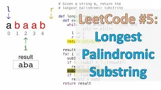 LeetCode 5: Longest Palindromic Substring