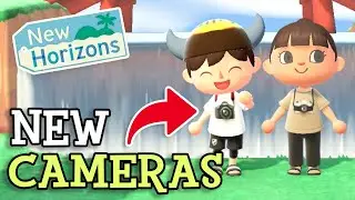 Animal Crossing New Horizons: NEW CAMERA ACCESSORY Clothing Design (Canon Pro-Designs Now Available)
