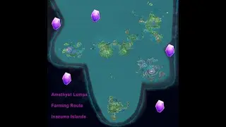 Inazuma Amethyst Lumps Farming Route