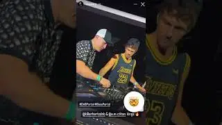 When you have a cheeky scratch battle with A.M.C at Beats For Love Festival