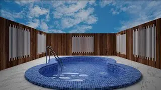 How to Make Swimming Pool material in 3ds Max Vray ❤️❤️
