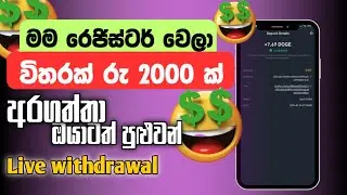 2025 පොඩි කෙනෙක්ට උනත් පුළුවන් HOW TO EARN MONEY ONLINE 2025