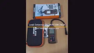 Leak Detector SNDWAY SW 743A - Do not use the instrument in flammable or explosive environments.