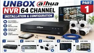 Installation NVR or DVR Dahua | How to Installation of Unbox NVR or DVR network video recorder