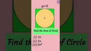 Find Area of circle #shorts #education #video #mathstricks