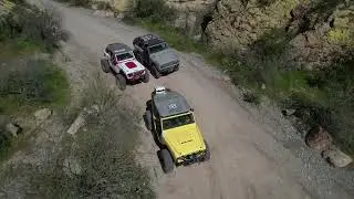 '73 Ford Broncos rock crawling and running Box Canyon featuring Little Monster and 5150 FULL
