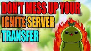 Step-by-Step Ignite Server Transfer Guide (INCLUDES A BIG PSA)