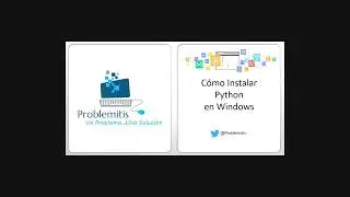 Python - Instalar en Windows