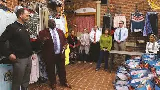 State Representative Derell Wilson at Norwich Free Academy