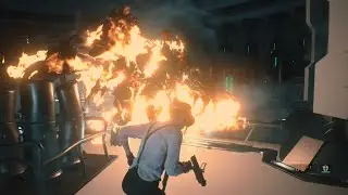Resident Evil 2 Remake G3 Boss Fight (Hardcore) No Damage No Infinite Weapons PS5