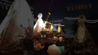 Encuentro de las dos virgenes de la piedad en la fiesta de la subida 2017 Quintanar de la orden
