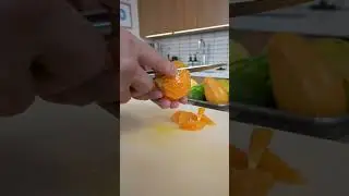 Mango Habanero Salmon Crudo // Full recipe in description #seafood #salmon #crudo