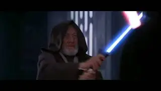 Obi Wan Kenobi fights Darth Vader!