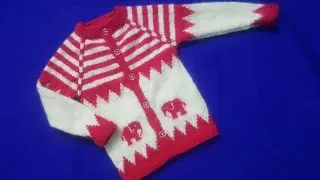 Sweater design for 6month to 1.5 year old baby|Gale se shuru hone vala|Part-1|Woolen Tutorial#55