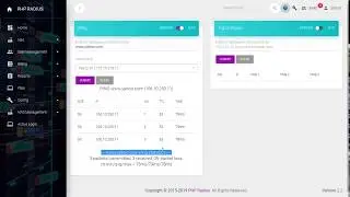 How to Ping | PHP Radius