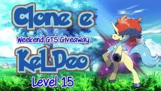 (CLOSED) keldeo Lvl 15 GTS Giveaway on Pokemon X, Y & ORAS
