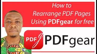 How to Rearrange PDF Pages Using PDFgear for Free
