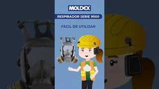 Respirador serie 9000 de cara completa. ¡Ve lo fácil que es usarlo y anímate a probarlo!