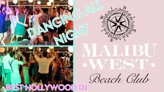 Rockstar Wedding fun at Malibu West Beach Club | Best Hollywood DJ
