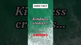 Kindness creates - Hero fact | Factordor