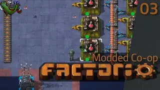 [Factorio] Ep. 3 - Throwing Red Science & Goofing Around