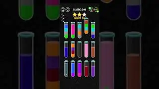 color water sort 3D level 340