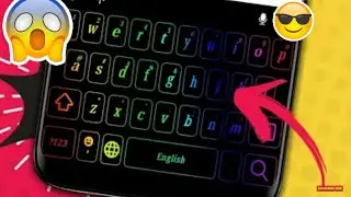 Keyboard ko colourful kaise kare? #colour mix on ypur keyboard