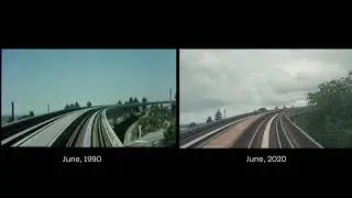 Vancouver's Expo Line 1990 vs 2020