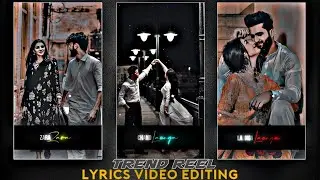 New lyrics video editing alight motion || Alight motion video tutorial
