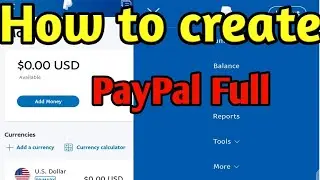 How to get PayPal account full create free in vedio 2021 -//- online Trick ads