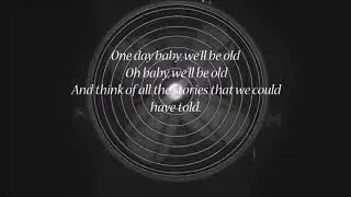 asaf avidan ~ reckoning song // one day_lyrics