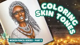 Colored Pencil Tutorial | Christine Karron’s Wondrous Folk | Skin Tones 