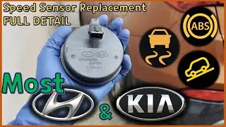 Hyundai & KIA REAR WHEEL SPEED SENSOR REPLACEMENT@ChrisFix