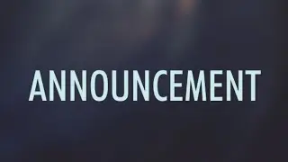 Announcement...