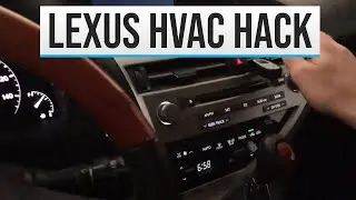 2010 Lexus RX 350 HVAC Problems - Not ac blend door actuator!