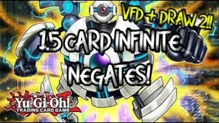 New and Improved 1.5 Card Gadget Infinite Negate Combo + Deck Profile! Infinite Negates + VFD!