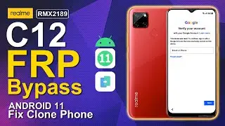 Realme C12 RMX2189 Bypass FRP Android 11 Old Security Without Computer