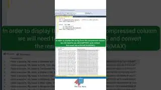 Great trick for SQL Server 
