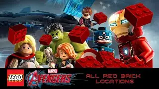 LEGO MARVEL's Avengers: All red brick locations