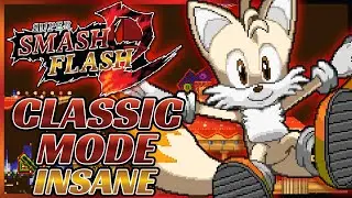 Super Smash Flash 2 Beta | Classic Mode: Tails [Revamp] (Insane)